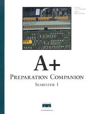 Cover of: A + Preparation Companion