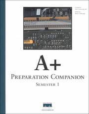 Cover of: A+ Preparation Companion Semester 1