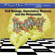 Ramtha on Cell Biology, Associative Memory, and the Personality - CD-9424.1 by Ramtha