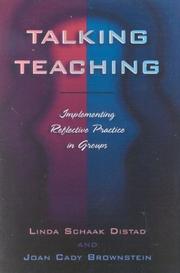 Cover of: Talking Teaching | Distad Linda Schaak