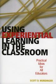 Cover of: Using Experiential Learning in the Classroom