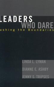 Cover of: Leaders Who Dare: Pushing the Boundaries