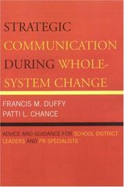 Cover of: Strategic Communication During Whole-System Change by Francis Duffy, Francis Duffy