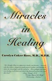 Cover of: Miracles in Healing