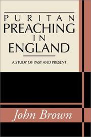 Cover of: Puritan preaching in England: A study of past and present (Lyman Beecher lectures)