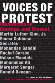 Cover of: Voices of Protest!: Documents of Courage and Dissent