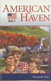 Cover of: American Haven (Yates, Elizabeth, Mountain Adventures, 3.)