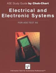 Cover of: Electrical and Electronic Systems: For Ase Test A6