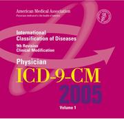 Cover of: ICD-9-CM 2005, Data files on CD-ROM by AMA