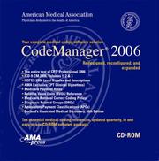 Cover of: Codemanager 2006: 2-5 User (Software & Data on CD-ROM)