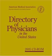 Cover of: Directory of Physicians in the United States, 2005 by American Medical Association.