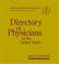 Cover of: Directory of Physicians in the United States, 2005