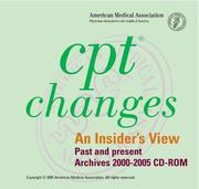 Cover of: Cpt Changes Archives  2000-2005 Insiders View: 2-5 User