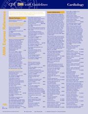 Cover of: CPT 2006 Express Reference Coding Card Neurology/Neurosurgery