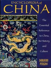 Cover of: Encyclopedia of China by Dorothy Perkins