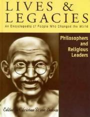 Cover of: Philosophers and Religious Leaders (Lives & Legacies) by Christian D. Vo