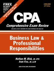 Cpa Comprehensive Exam Review by Nathan M. Bisk