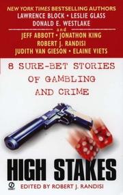 Cover of: High stakes: 8 sure-bet stories of gambling and crime