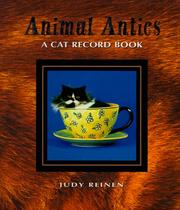 Cover of: Cat Record Book (Animal Antics)