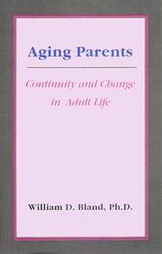 Cover of: Aging Parents: Continuity and Change in Adult Life