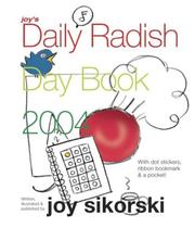 Cover of: Joy's Daily Radish Day Book 2004