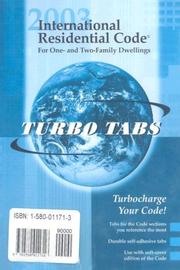 Cover of: International Residential Code 2003-Tabs F/Softbound Version