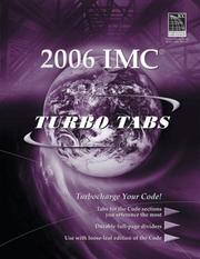 Cover of: Turbo Tabs-International Mechanical Code 2006 Looseleaf