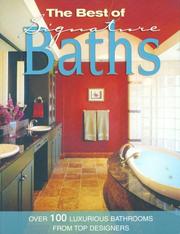 Cover of: The Best of Signature Baths by Creative Homeowner
