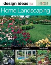 Cover of: Design Ideas for Home Landscaping (Design Ideas)