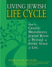 Cover of: Living Jewish Life Cycle: How to Create Meaningful Jewish Rites of Passage at Every Stage of Life