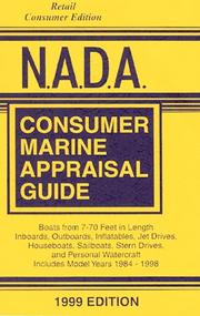 Cover of: N.A.D.A. Consumer Marine Appraisal Guide | Damon Bennett