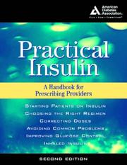 Cover of: Practical Insulin (American Diabetes Association) by American Diabetes Association