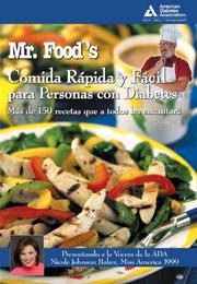 Cover of: Mr. Foods Comida Rapida Y Facil Para Personas Con Diabetes by Art Ginsburg, Nicole Johnson
