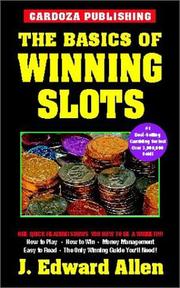Cover of: Basics of Winning Slots