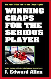 Cover of: Winning Craps for the Serious Player