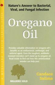 Cover of: Oregano Oil