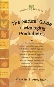 Cover of: Managing Prediabetes: The Natural Guide to (Woodland Health Series)