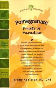 Cover of: Pomegranate: Fruits of Paradise (Woodland Health Series)