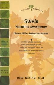 Cover of: Stevia: Nature's Sweetener (Woodland Health)