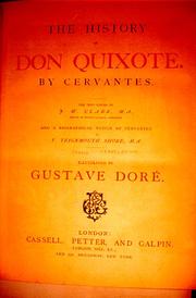 Cover of: The History of Don Quixote by Gustave Doré
