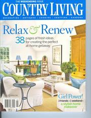 Cover of: Country Living, August 2006 Issue