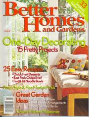 Cover of: Better Homes & Gardens, August 2006 Issue