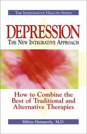 Cover of: Depression: An Intergrative Approach (The Intergrative Health Series)