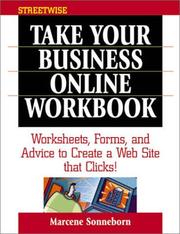 Cover of: Streetwise Take Your Business Online Workbook by Marcene S. Sonneborn