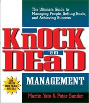 Cover of: Knock'Em Dead Management (Knock 'em Dead)