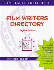 Cover of: Film Writers Directory 2000 (Film Writers Directory)