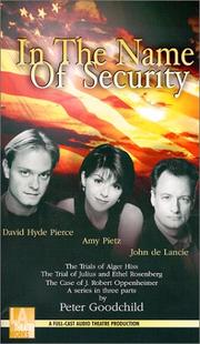 Cover of: In the Name of Security | Peter Goodchild