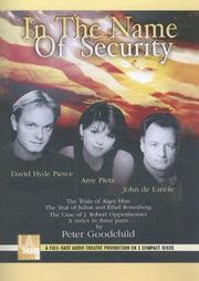 Cover of: In the Name of Security (L.A. Theatre Works Audio Theatre Collections)