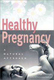 Cover of: Healthy Pregnancy: A Natural Approach