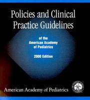 Cover of: Policy Reference Guide of the American Academy of Pediatrics